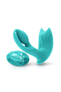 Thumbnail for NS Novelties - INYA - Bump N Grind Warming Dual Vibrator - Teal - Stag Shop