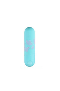 Thumbnail for Maia Toys - Julia Rechargeable Butterfly Print Bullet - Teal - Stag Shop