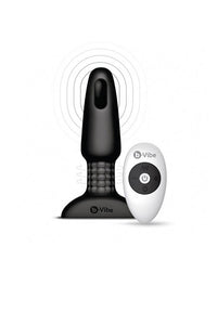 Thumbnail for b-Vibe - Rimming 2 Butt Plug - Black - Stag Shop