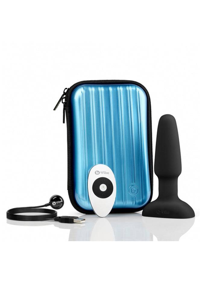 b-Vibe - Rimming 2 Butt Plug - Black - Stag Shop