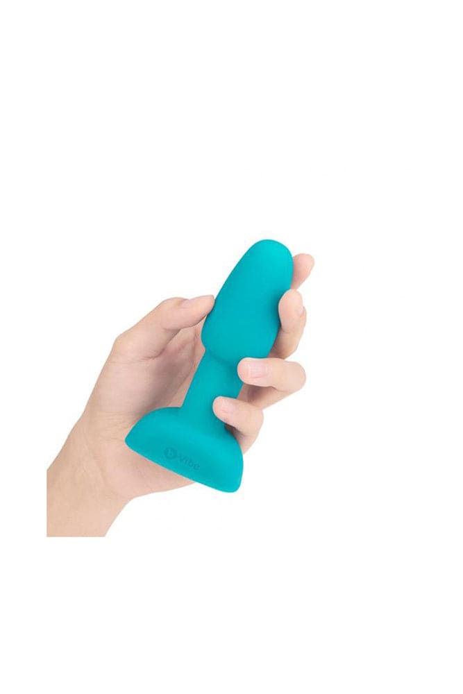b-Vibe - Rimming Butt Plug Petite - Teal - Stag Shop