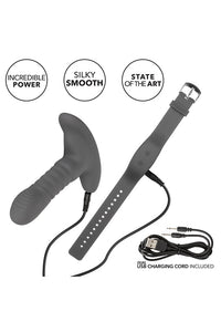 Thumbnail for Cal Exotics - Eclipse - Wristband Remote Thrusting Rotator Probe - Grey - Stag Shop