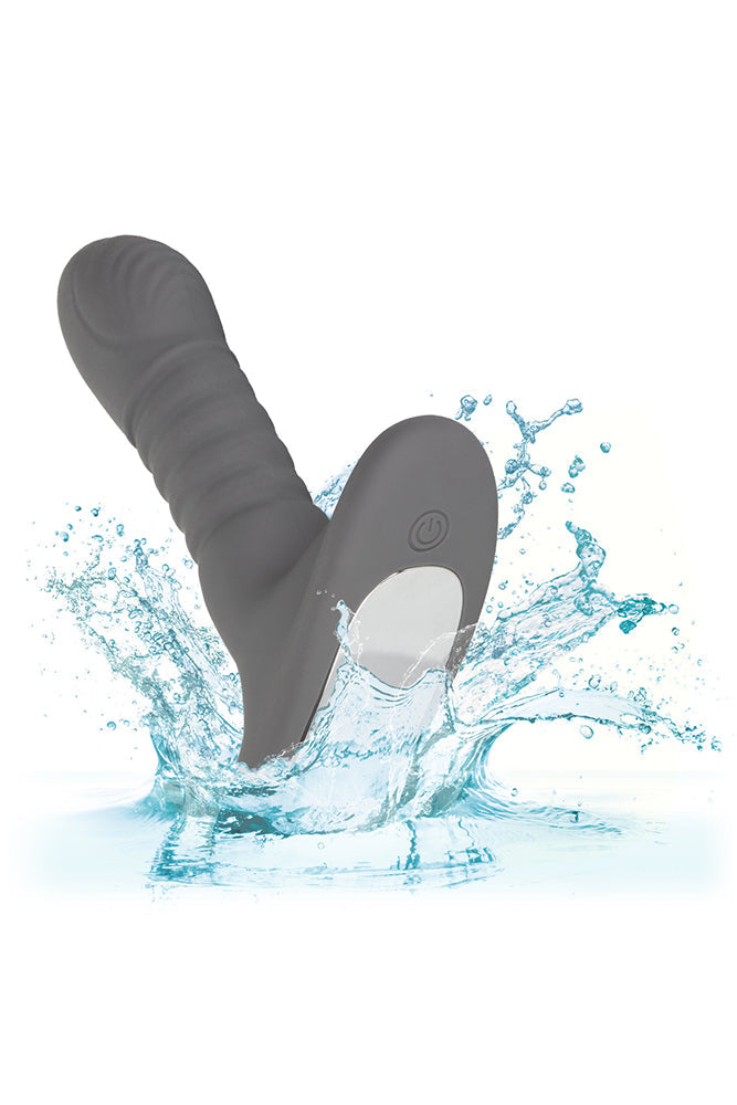 Cal Exotics - Eclipse - Wristband Remote Thrusting Rotator Probe - Grey - Stag Shop