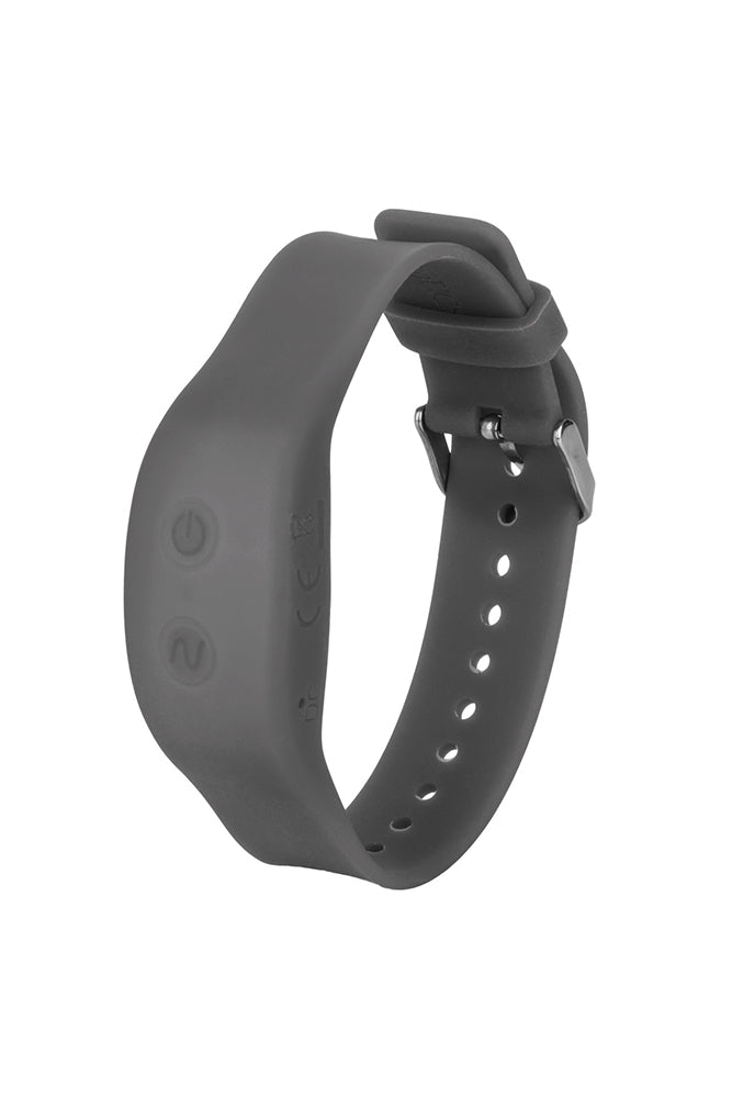 Cal Exotics - Eclipse - Wristband Remote Thrusting Rotator Probe - Grey - Stag Shop