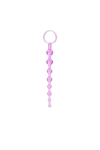 Thumbnail for Cal Exotics - First Time - Love Anal Beads - Purple - Stag Shop