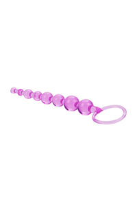 Thumbnail for Cal Exotics - First Time - Love Anal Beads - Purple - Stag Shop