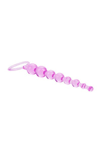 Thumbnail for Cal Exotics - First Time - Love Anal Beads - Purple - Stag Shop