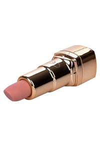 Thumbnail for Cal Exotics - Hide & Play Rechargeable Lipstick Vibrator - Nude/Gold - Stag Shop
