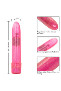 Thumbnail for Cal Exotics - Sparkle Mini Vibrator - Pink - Stag Shop