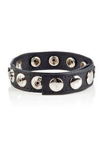 Thumbnail for Cal Exotics - Colt - Adjustable 8 Snap Leather Cock/Ball Strap - Stag Shop