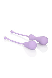 Thumbnail for Cal Exotics - Dr. Laura Berman - Silicone Weighted Kegel Set - Purple - Stag Shop