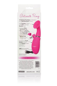 Thumbnail for Cal Exotics - Intimate Pump - Rechargeable Climaxer Pump - Pink - Stag Shop