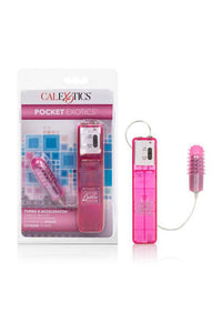 Thumbnail for Cal Exotics - Pocket Exotics - Turbo 8 Accelerator Single Bullet Vibrator - Pink - Stag Shop