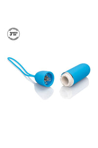 Thumbnail for Cal Exotics - 7 Function Lover's Remote Bullet Vibrator - Blue - Stag Shop