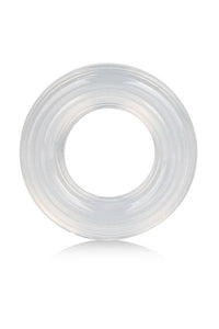 Thumbnail for Cal Exotics - Premium Silicone X-Large Cock Ring - Clear - Stag Shop