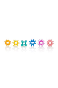 Thumbnail for Cal Exotics - Senso 6-pack Textured Cock Rings - Stag Shop