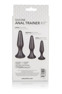 Thumbnail for Cal Exotics - Silicone Anal Trainer Kit - Black - Stag Shop