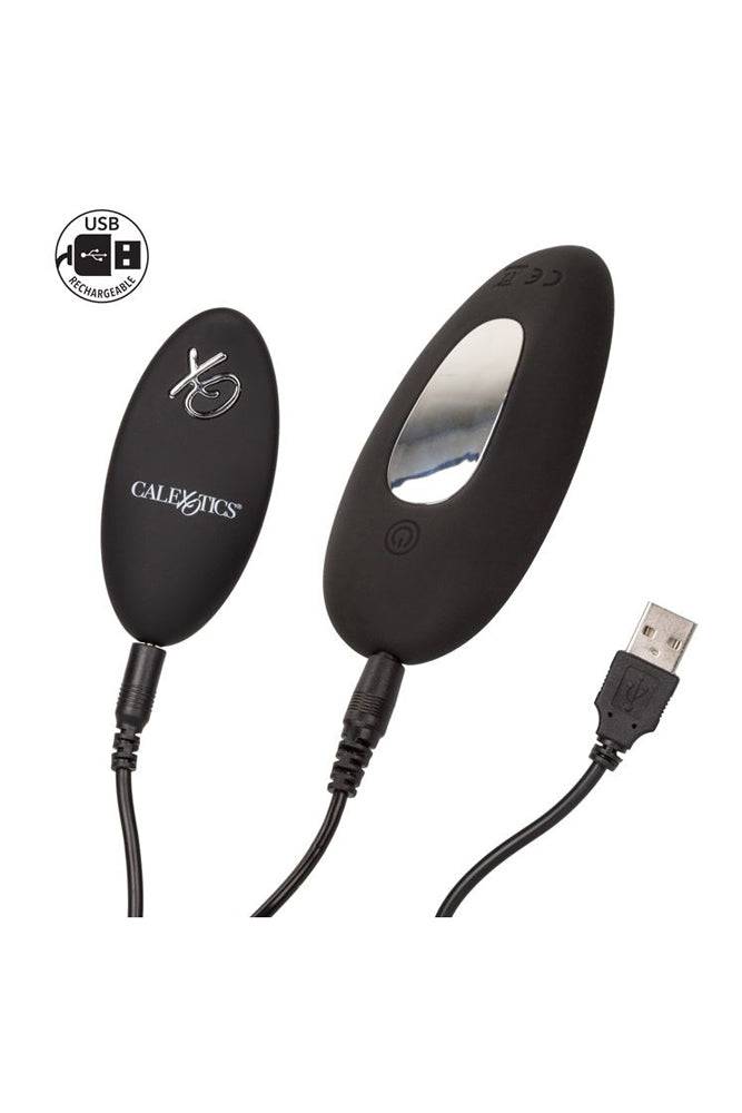 Cal Exotics - Silicone Remote Panty Pleaser Vibe - Black - Stag Shop