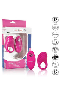 Thumbnail for Cal Exotics - Silicone Remote Pleasure Cock Ring - Pink - Stag Shop
