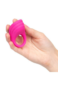 Thumbnail for Cal Exotics - Silicone Remote Pleasure Cock Ring - Pink - Stag Shop