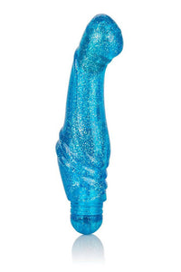 Thumbnail for Cal Exotics - Sparkle - 'G' Glitz G-spot Vibrator - Blue - Stag Shop