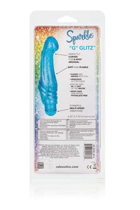 Thumbnail for Cal Exotics - Sparkle - 'G' Glitz G-spot Vibrator - Blue - Stag Shop