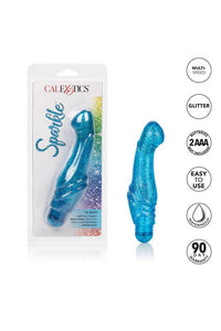 Thumbnail for Cal Exotics - Sparkle - 'G' Glitz G-spot Vibrator - Blue - Stag Shop