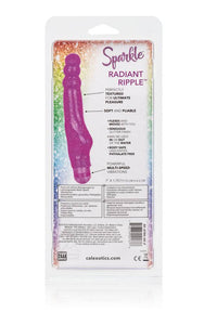 Thumbnail for Cal Exotics - Sparkle - Radiant Ripple Vibrator - Pink - Stag Shop