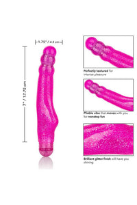 Thumbnail for Cal Exotics - Sparkle - Radiant Ripple Vibrator - Pink - Stag Shop