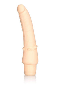 Thumbnail for Cal Exotics - Silicone Stud - Stiffy Realistic Vibrating Dong - Beige - Stag Shop
