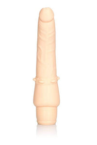 Thumbnail for Cal Exotics - Silicone Stud - Stiffy Realistic Vibrating Dong - Beige - Stag Shop