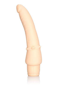 Thumbnail for Cal Exotics - Silicone Stud - Stiffy Realistic Vibrating Dong - Beige - Stag Shop