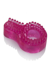 Thumbnail for Cal Exotics - Super Stretch Enhancer Cock Ring - Pink - Stag Shop