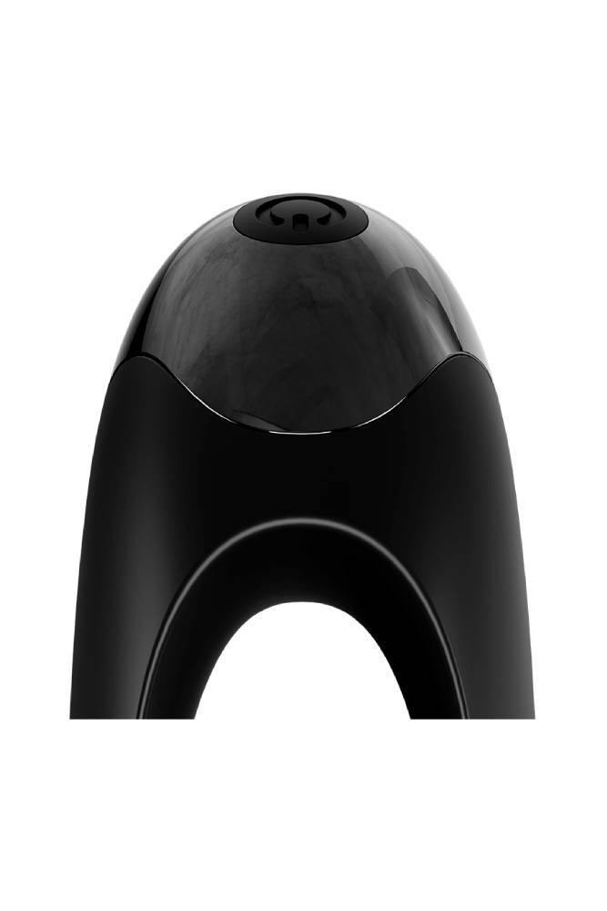 Satisfyer - Candy Cane - Silicone Finger Vibrator - Black - Stag Shop