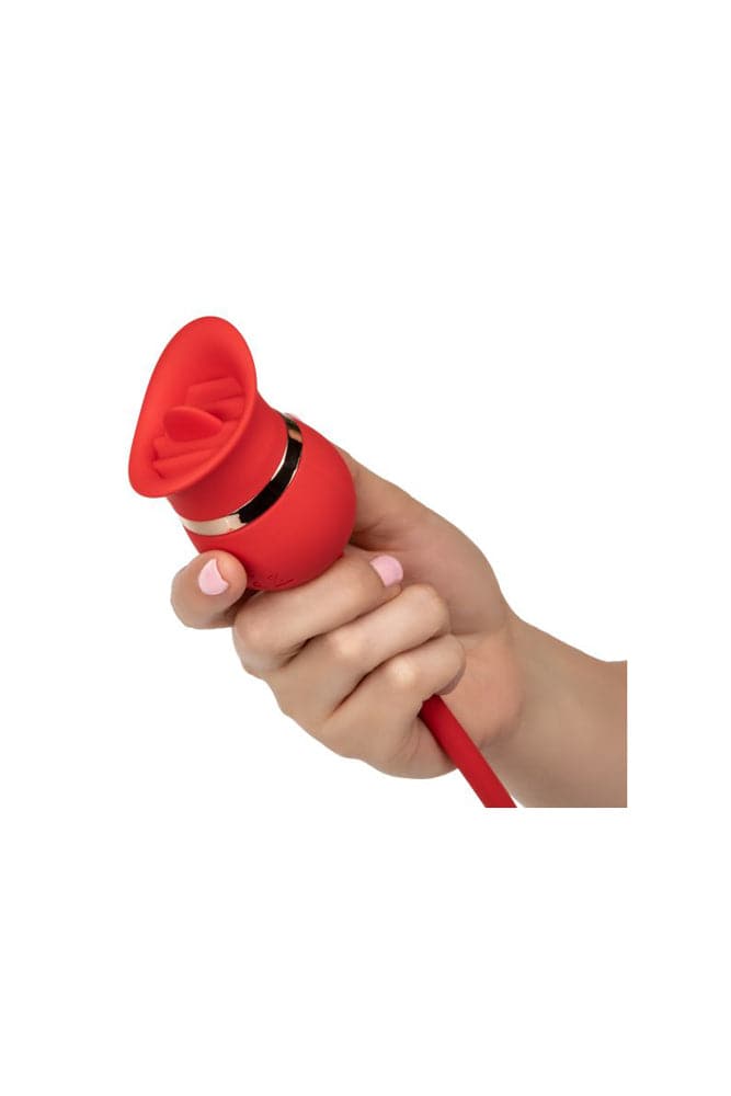 Cal Exotics - French Kiss - Casanova Stimulator - Red - Stag Shop