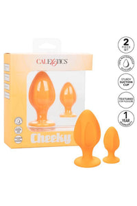 Thumbnail for Cal Exotics - Cheeky Butt Plug Set - Orange - Stag Shop