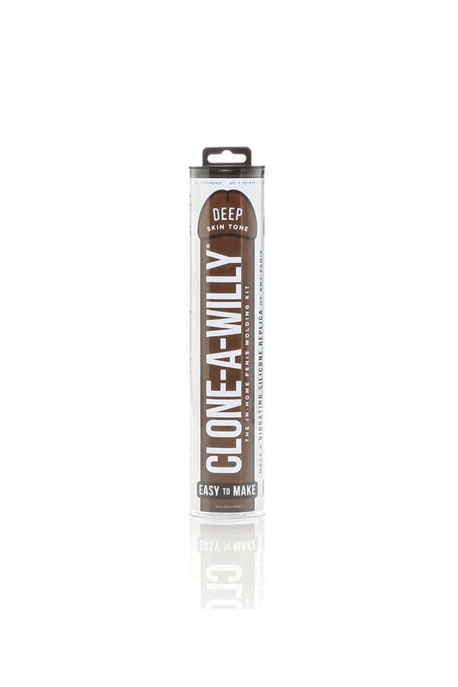 Clone-A-Willy - Vibrating Penis Casting Kit - Brown - Stag Shop