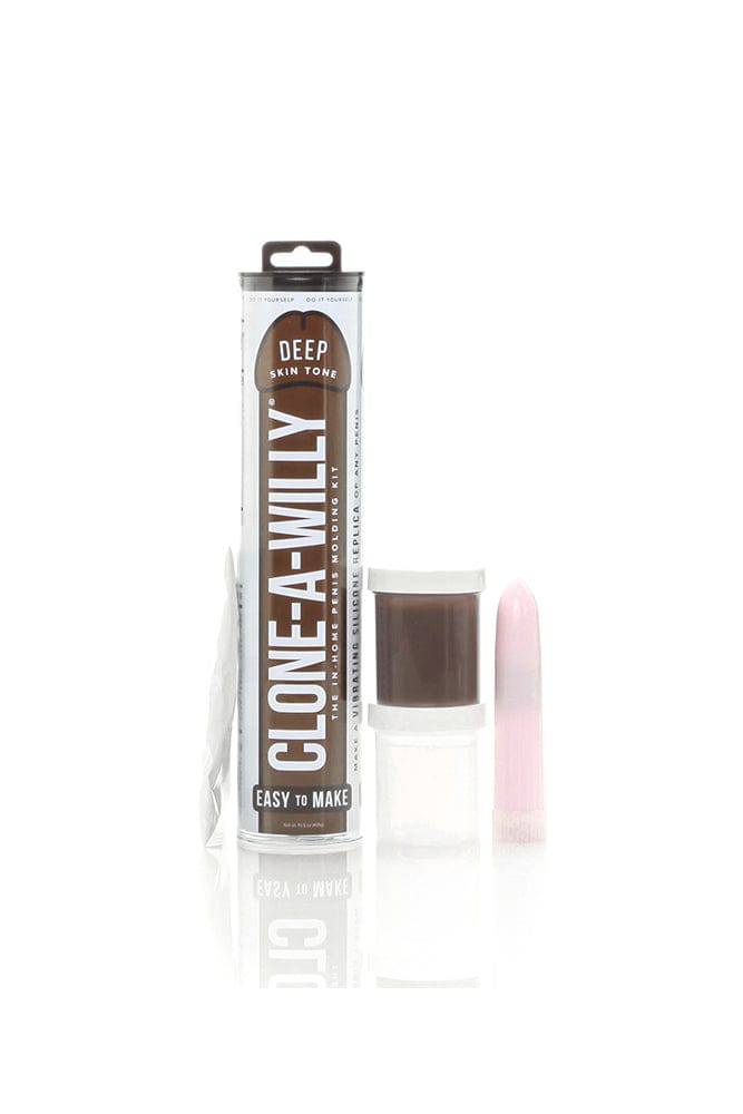 Clone-A-Willy - Vibrating Penis Casting Kit - Brown - Stag Shop