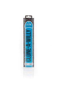 Thumbnail for Clone-A-Willy - Vibrating Penis Casting Kit - Glow In The Dark - Blue - Stag Shop