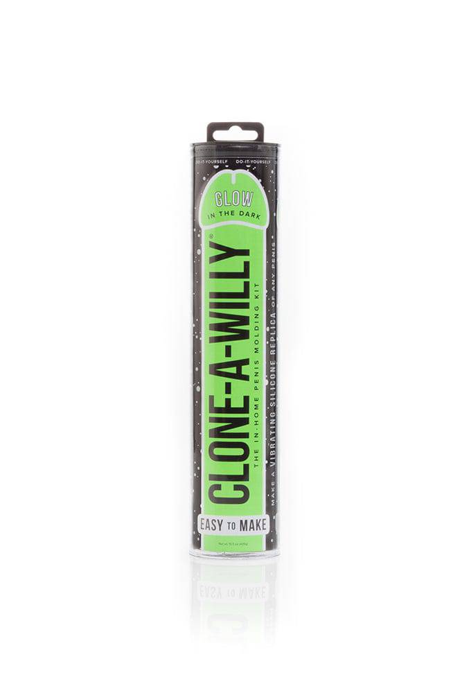 Clone-A-Willy - Vibrating Penis Casting Kit - Glow In The Dark - Green - Stag Shop