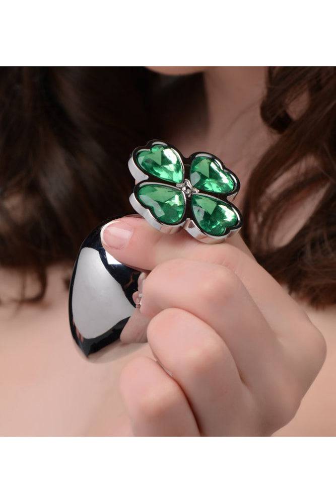 XR Brands - Booty Sparks - Lucky Clover Gem Anal Plug - Small - Stag Shop