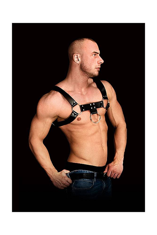 Ouch by Shots Toys - Costas Solid Structure I - Black - Stag Shop