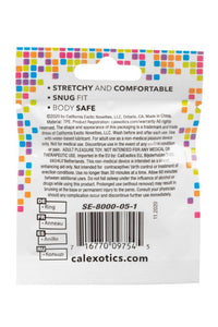 Thumbnail for Cal Exotics - Foil Pack - X-Large Cock Ring - Clear - Stag Shop