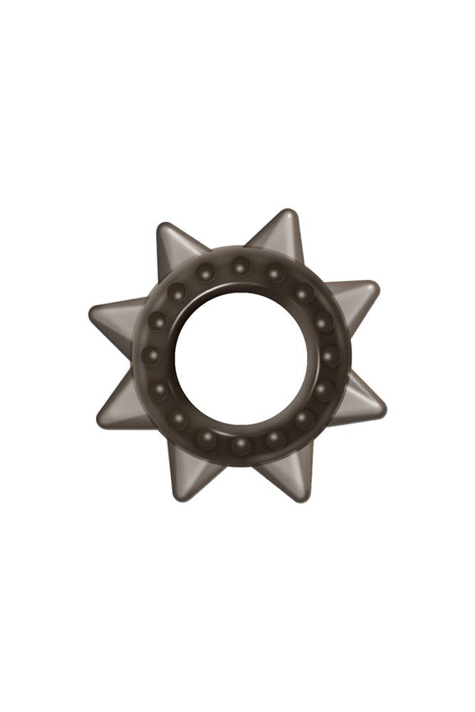 Zero Tolerance - Cockstars Cock Ring Set - Smoke - Stag Shop