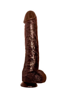 Thumbnail for Icon Male - Cockzilla Realistic Dildo - Black - Stag Shop