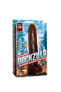 Thumbnail for Icon Male - Cockzilla Realistic Dildo - Black - Stag Shop