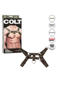 Thumbnail for Cal Exotics - Colt - Camo Chest Harness - Stag Shop