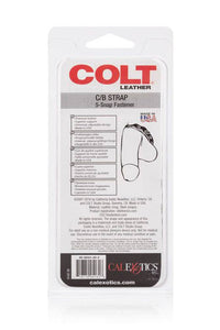 Thumbnail for Cal Exotics - Colt - Adjustable 5 Snap Leather Cock/Ball Strap - Stag Shop