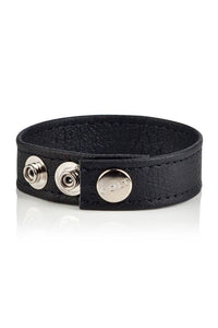 Thumbnail for Cal Exotics - Colt - Adjustable 3 Snap Leather Cock/Ball Strap - Stag Shop
