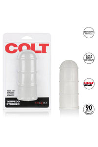 Thumbnail for Cal Exotics - Colt - Torpedo Stroker - Clear - Stag Shop